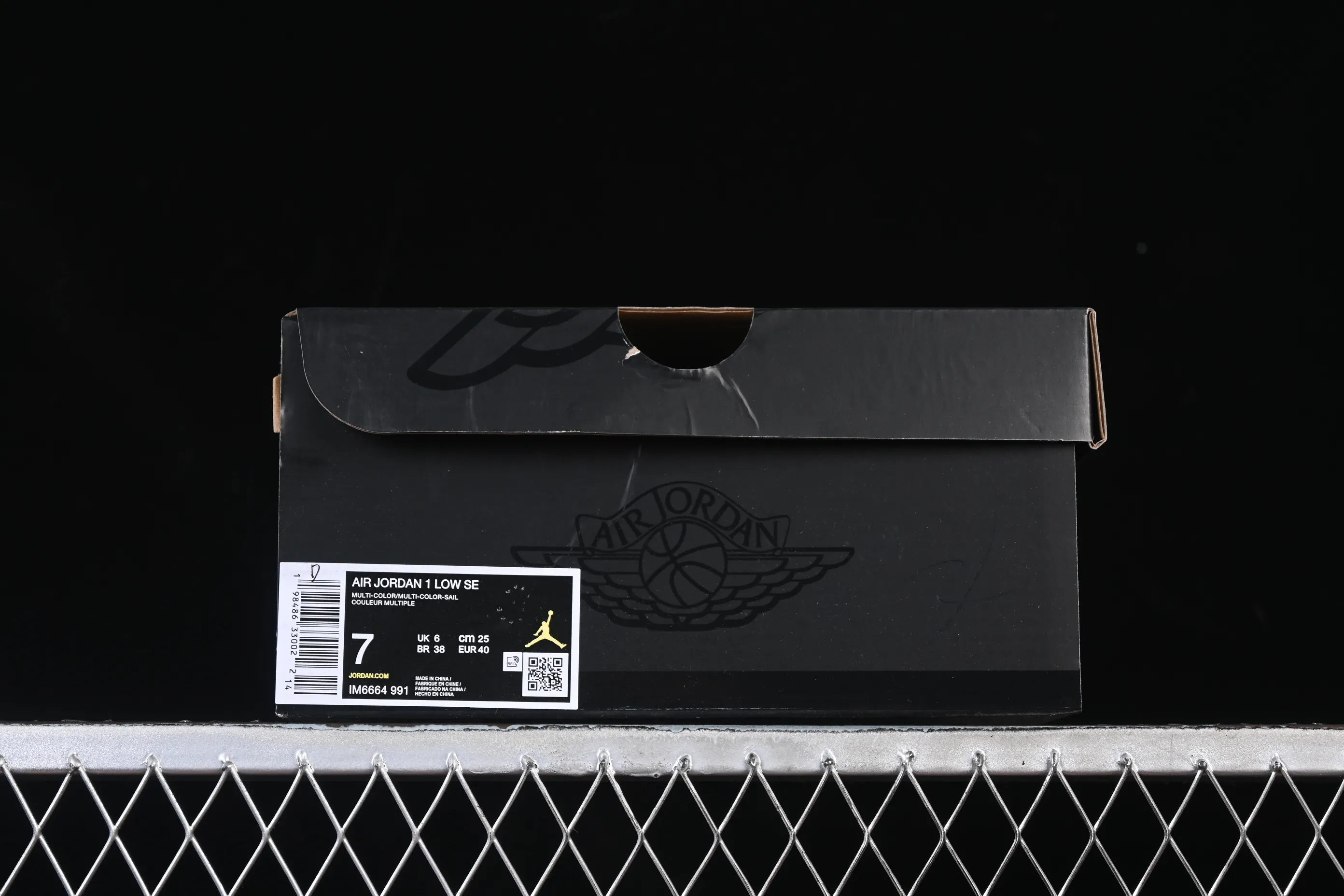 All categories Air Jordan Jordan series basketball shoes Air Jordan 1 Low Air Jordan 1 Low SE "Multi-Color Distressed" AJ1 Joe 1 old retro inkjet low-top cultural casual sneakers IM6664-991